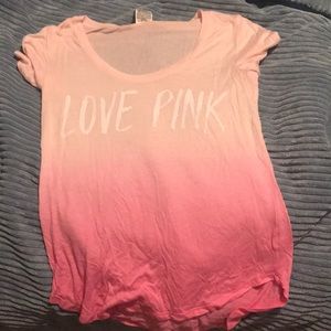 Pink ombré shirt